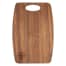60761comc of Whitecap Industries Solid Teak Gourmet Serving Boards - 14" x 8"