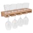 in use of Whitecap Industries Wineglass Rack with Shelf