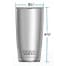 Dimensions of Yeti Coolers Rambler 20 oz Insulated Tumbler - Stainless Steel
