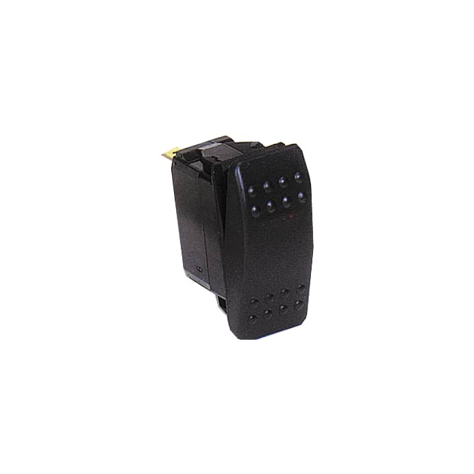Sierra RK19410 Weather Resistant Rocker Switch - SPST Off-Mom On For Horns (Red)