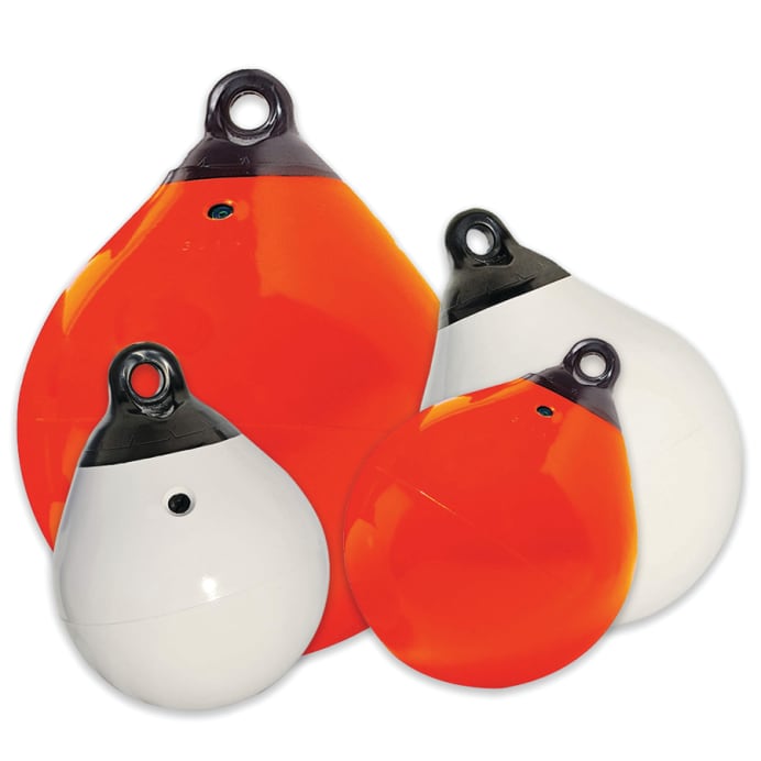 Taylor Made Tuff End Buoys - Inflatable, Vinyl | Fisheries Supply