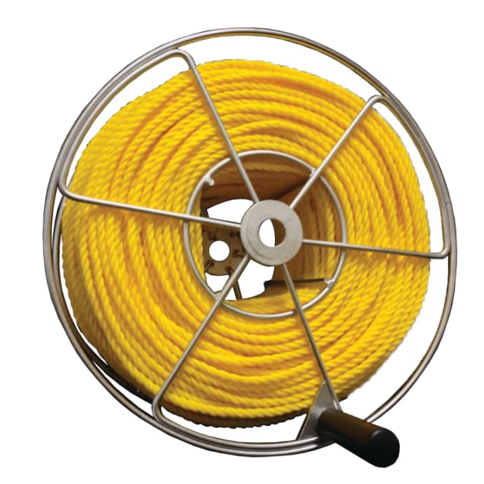 Stern Tie Reel, Stores up to 600 ft.