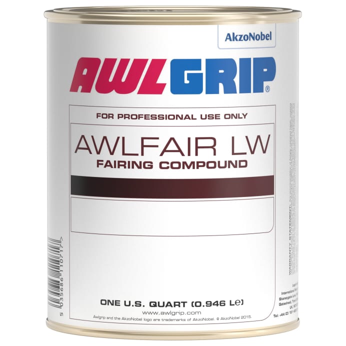 Awlfair LW Fairing Compound Fast Converter Fisheries Supply