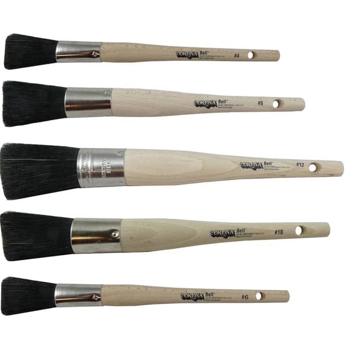 Bell Oval Sash Brush Corona Brushes Fisheries Supply