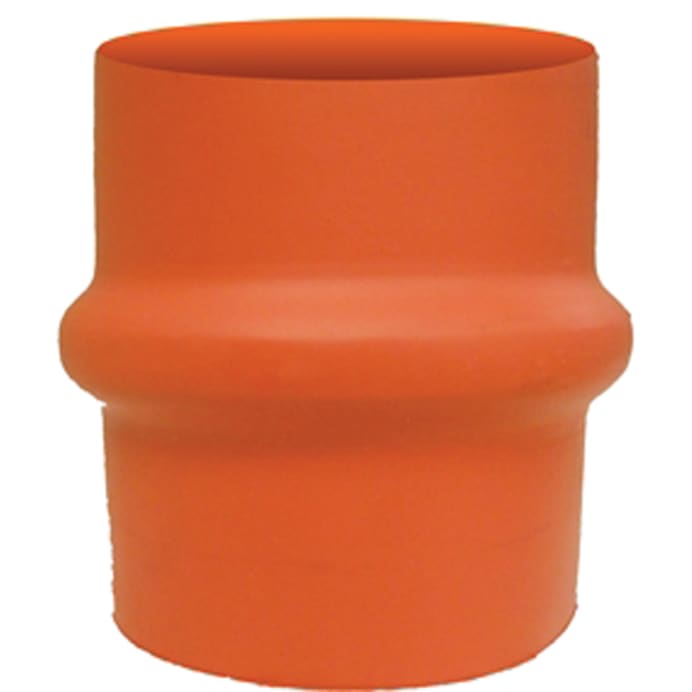 Straight Extra High Temp Red Silicone Exhaust Bellows Hump Hose