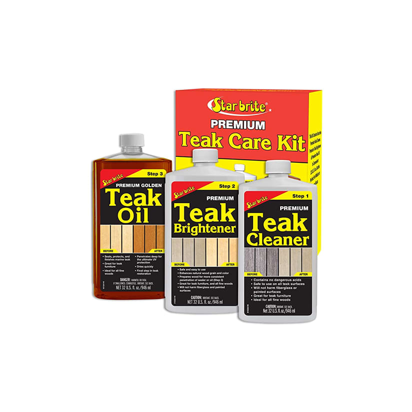 Star Brite 3 Pint Teak Care Kit